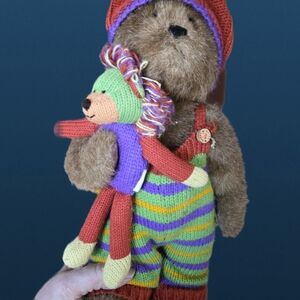 Boyds Bears Rusty Knitbeary with Roary